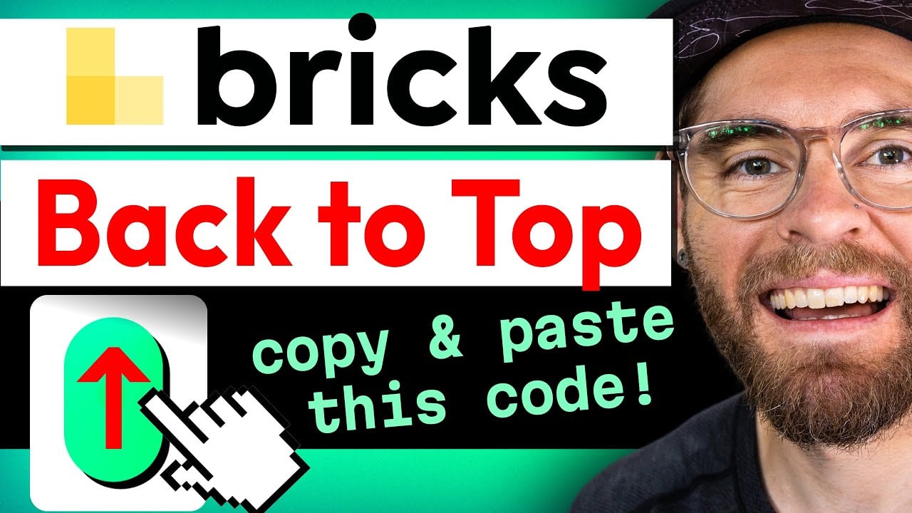 This "Back to Top" Button for Bricks Builder does it ALL!
