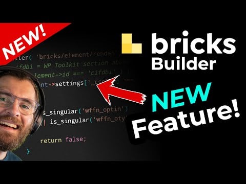 Bricks Builder: Conditional Logic (NEW!!!) - FINALLY Show & Hide Elements based on Conditions