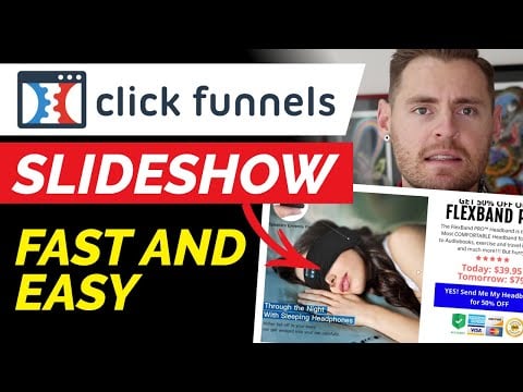 ClickFunnels: How to Add A Slideshow in 1 Minute without knowing code