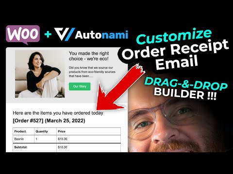 Customize WooCommerce Emails - using DRAG and DROP (NEW) + Customize WooCommerce Order Confirmation