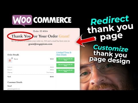 Redirect WooCommerce to a Custom Thank You Page After Checkout + Customize WooCommerce Thank You
