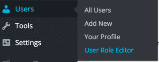 wordpress-users-user-role-editor-menu-item